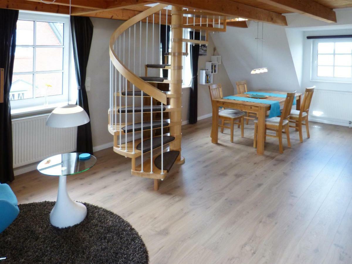 Haus Nordlicht Ferienwohnung *Bi A Maln* Nebel Esterno foto
