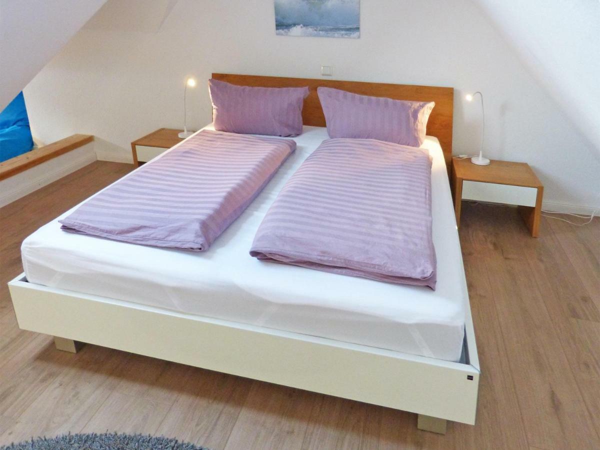 Haus Nordlicht Ferienwohnung *Bi A Maln* Nebel Esterno foto